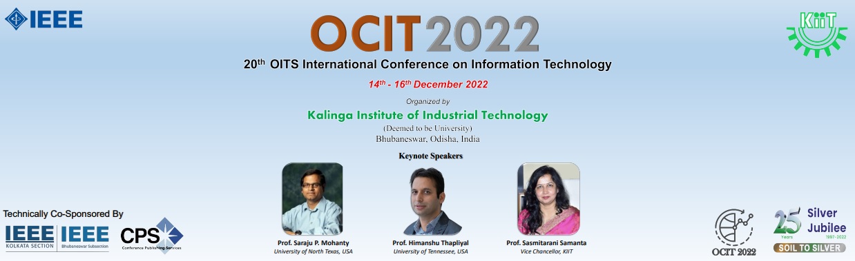 20th OITS International Conference on Information Technology (OCIT)