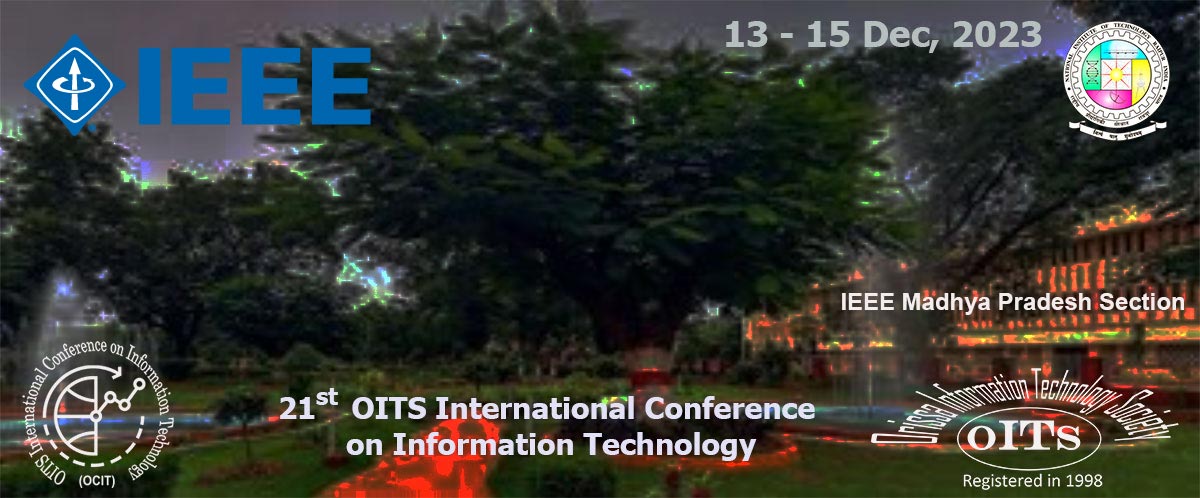 21st OITS International Conference on Information Technology (OCIT)